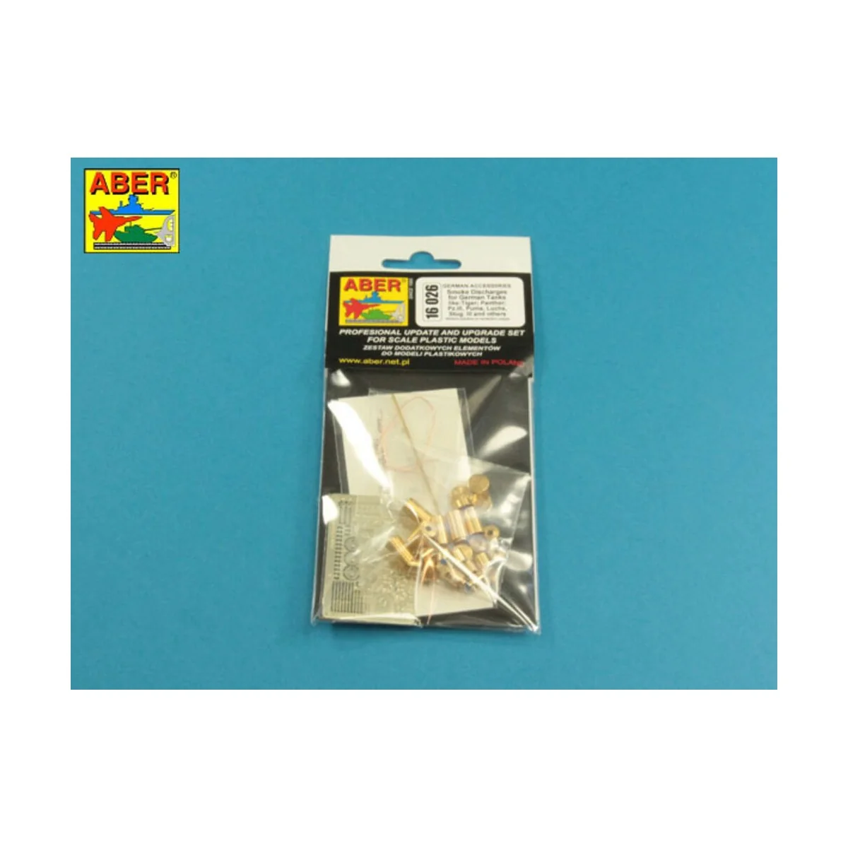 Smoke Discharges for German Tanks like, Tiger I, Panther D, Puma, L...