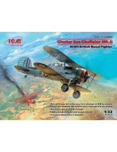 Gloster Sea Gladiator Mk.II, WWII British Naval Fighter, 1/32 - ICM...