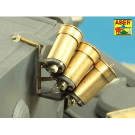 Smoke Discharges for German Tanks like, Tiger I, Panther D, Puma, L...