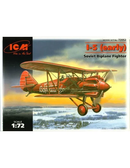 I-5 Soviet Biplane Fighter, 1/72 - ICM 72052
