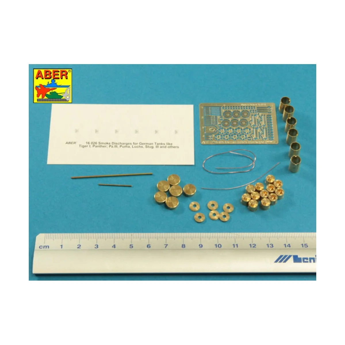 Smoke Discharges for German Tanks like, Tiger I, Panther D, Puma, L...