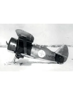 I-153, WWII Finnish Air Force Fighter winter version, 1/72 - ICM 72075