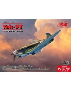 Yak-9T, WWII Soviet fighter, 1/32 - ICM 32090