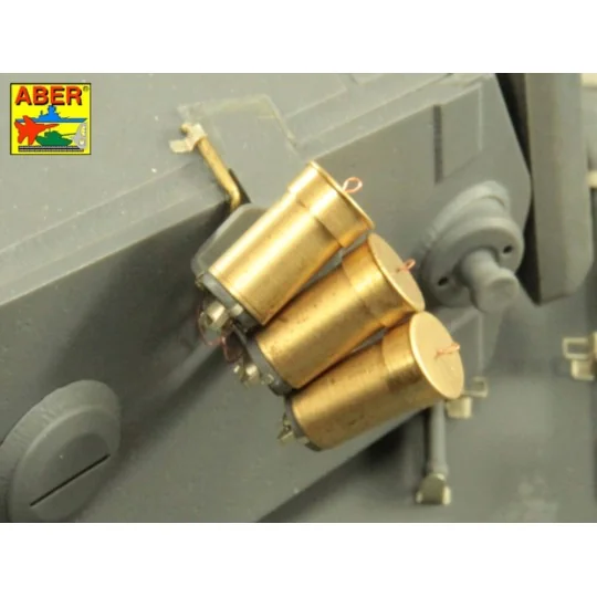 Smoke Discharges for German Tanks like, Tiger I, Panther D, Puma, L...