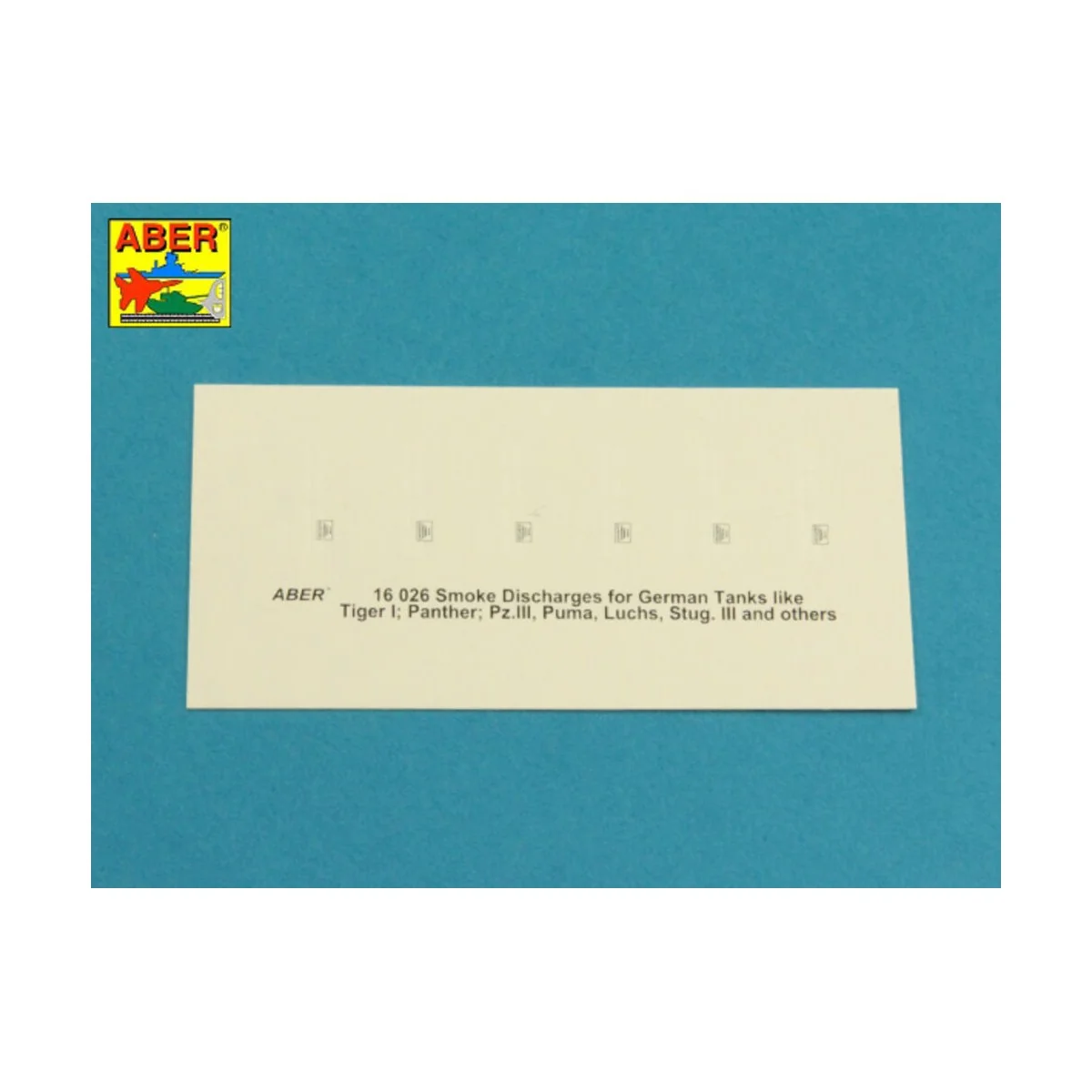 Smoke Discharges for German Tanks like, Tiger I, Panther D, Puma, L...