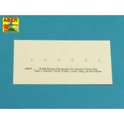 Smoke Discharges for German Tanks like, Tiger I, Panther D, Puma, L...