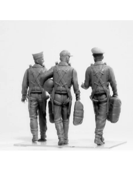 [NO_DESC] USAAF Pilots (1941-1945) (3 figures), 1/32 - ICM 32104
