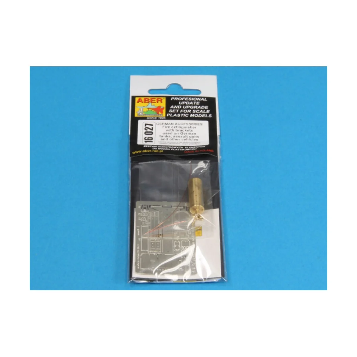 German Fire extinguisher, 1/16 - Aber Models 16027 German Fire extinguisher, 1/16 - Aber Models 16027