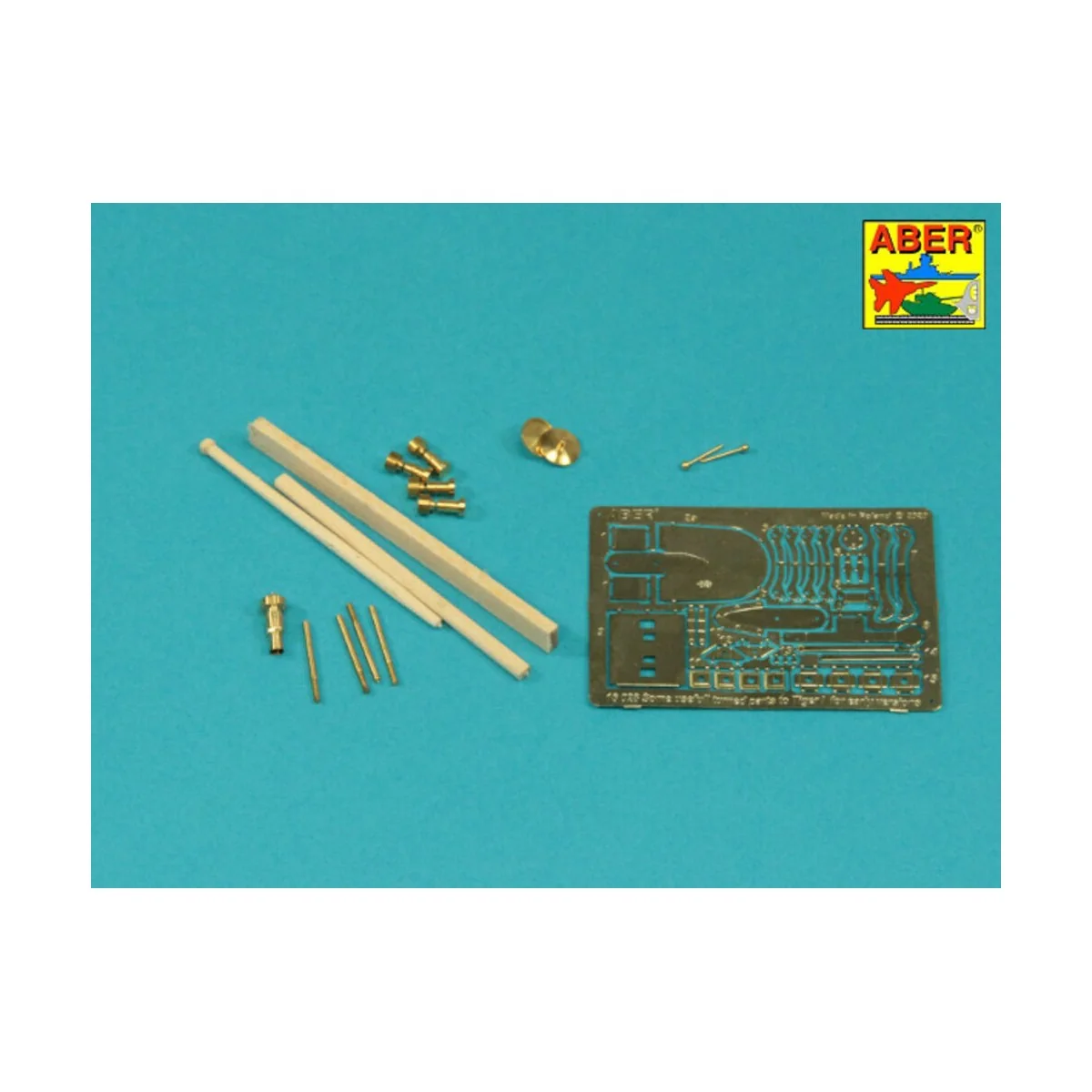 Some usefull turned parts to Tiger I for early versions, 1/16 - Abe... Some usefull turned parts to Tiger I for early versions, 1/16 - Abe...