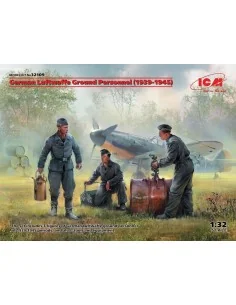 German Luftwaffe Ground Personnel(1939-1945)(3 figures), 1/32 - ICM...