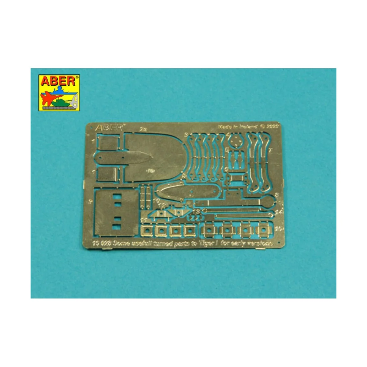 Some usefull turned parts to Tiger I for early versions, 1/16 - Abe... Some usefull turned parts to Tiger I for early versions, 1/16 - Abe...