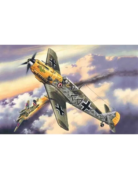 Messerschmitt Bf 109 E-4, 1/72 - ICM 72132