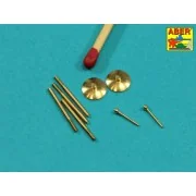 Some usefull turned parts to Tiger I for early versions, 1/16 - Abe... Some usefull turned parts to Tiger I for early versions, 1/16 - Abe...