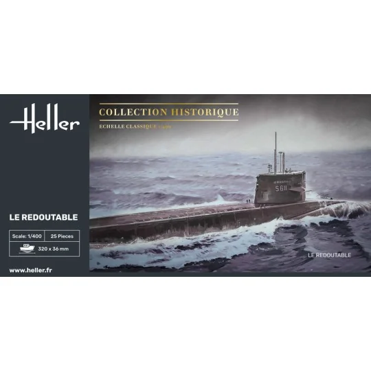 U-Boot S/M Redoutable - Heller 81075
