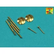 Some usefull turned parts to Tiger I for early versions, 1/16 - Abe... Some usefull turned parts to Tiger I for early versions, 1/16 - Abe...