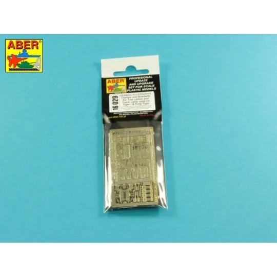 Clamps and Brackets for Tow & Track cables used on Tiger I & King T...