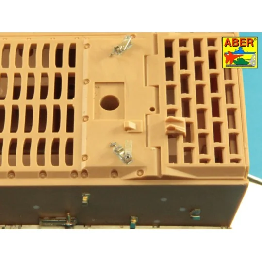 Clamps and Brackets for Tow & Track cables used on Tiger I & King T...