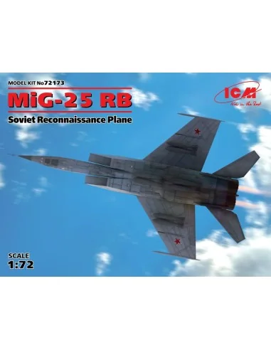MiG-25 RB, Soviet Reconnaissance Plane, 1/72 - ICM 72173