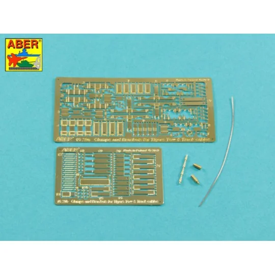 Clamps and Brackets for Tow & Track cables used on Tiger I & King T...