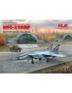 MiG-25 RBF, Soviet Reconnaissance Plane, 1/72 - ICM 72174