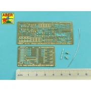 Clamps and Brackets for Tow & Track cables used on Tiger I & King T...