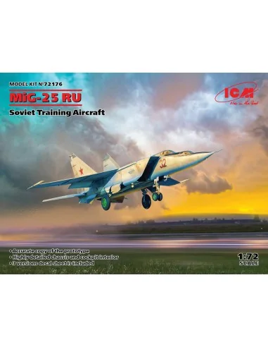 MiG-25 RU, Soviet Training Aircraft, 1/72 - ICM 72176