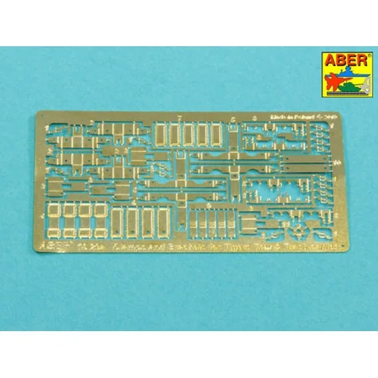 Clamps and Brackets for Tow & Track cables used on Tiger I & King T...