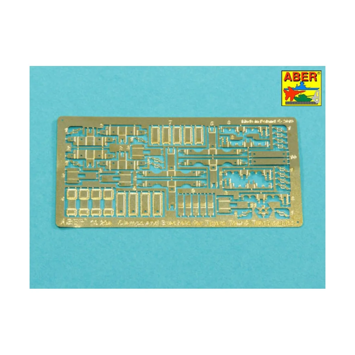 Clamps and Brackets for Tow & Track cables used on Tiger I & King T...