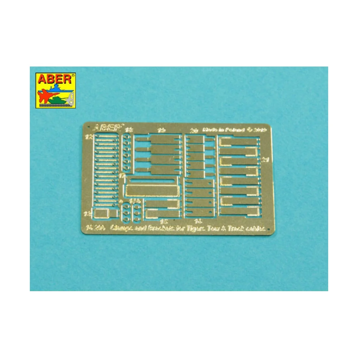 Clamps and Brackets for Tow & Track cables used on Tiger I & King T...