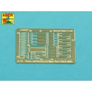 Clamps and Brackets for Tow & Track cables used on Tiger I & King T...