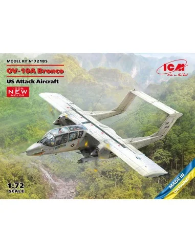 OV-10A Bronco, US Attack Aircraft (100% new molds), 1/72 - ICM 72185