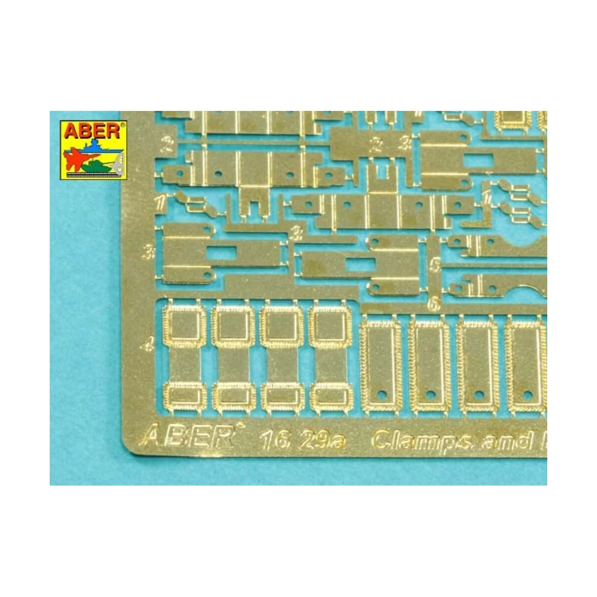 Clamps and Brackets for Tow & Track cables used on Tiger I & King T...