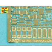 Clamps and Brackets for Tow & Track cables used on Tiger I & King T...