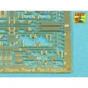 Clamps and Brackets for Tow & Track cables used on Tiger I & King T...