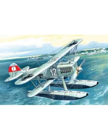 [NO_DESC] Heinkel He 51B-2 German Fighter Seaplane, 1/72 - ICM 72192