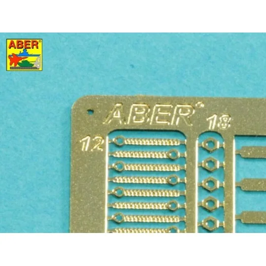 Clamps and Brackets for Tow & Track cables used on Tiger I & King T...