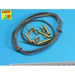 Tow cables & track cable with brackets used on Tiger I, King Tiger ...
