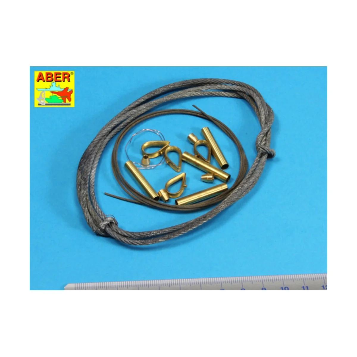 Tow cables & track cable with brackets used on Tiger I, King Tiger ...