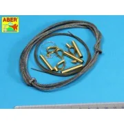 Tow cables & track cable with brackets used on Tiger I, King Tiger ...