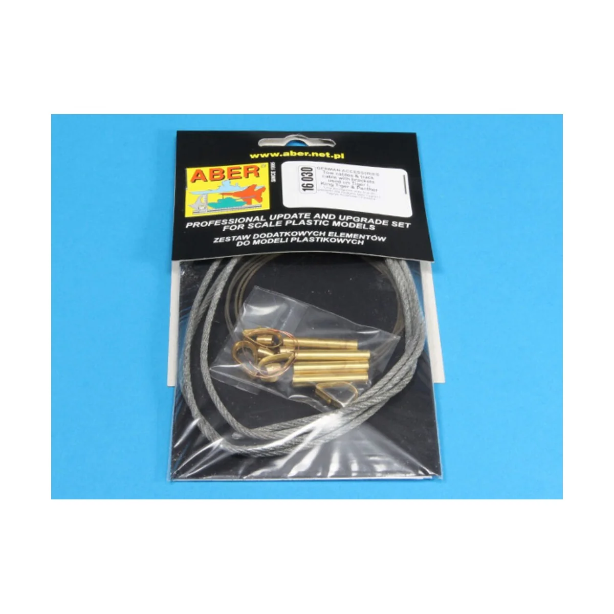 Tow cables & track cable with brackets used on Tiger I, King Tiger ...