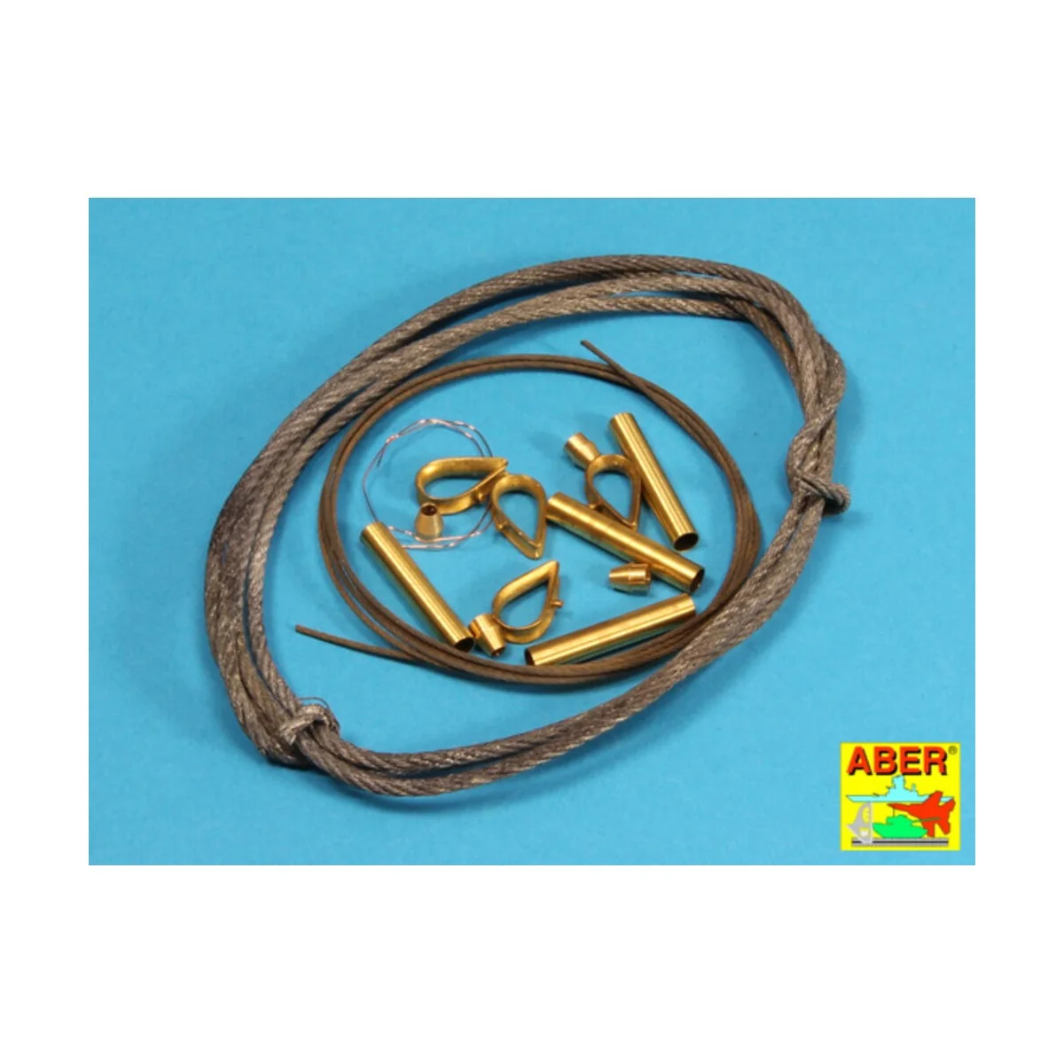 Tow cables & track cable with brackets used on Tiger I, King Tiger ...