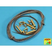 Tow cables & track cable with brackets used on Tiger I, King Tiger ...