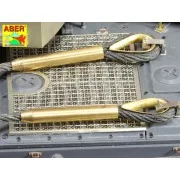 Tow cables & track cable with brackets used on Tiger I, King Tiger ...