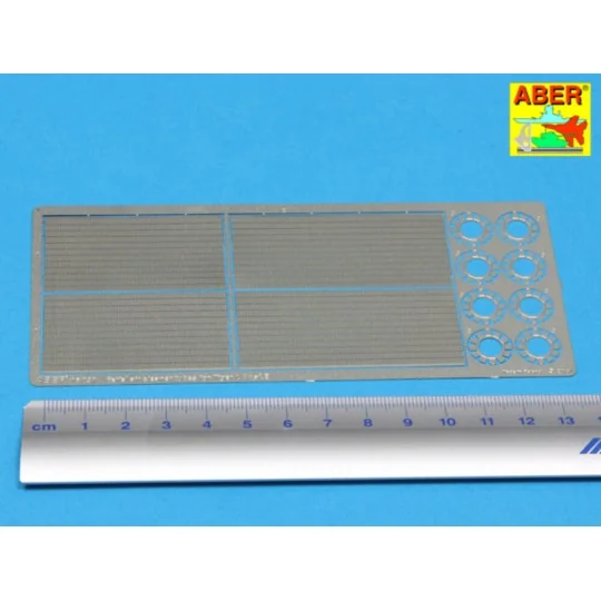 Feifel air cleaners tubes for Tiger I, 1/16 - Aber Models 16031 Feifel air cleaners tubes for Tiger I, 1/16 - Aber Models 16031