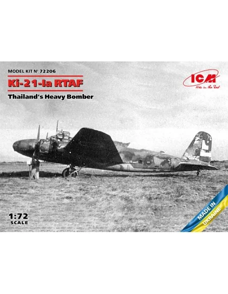 Ki-21-Ia RTAF, Thailand's Heavy Bomber, 1/72 - ICM 72206
