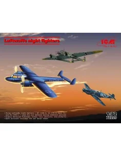 Luftwaffe night fighters (Messerschmitt Bf 109E-4, FW 189A-1, Do 17...