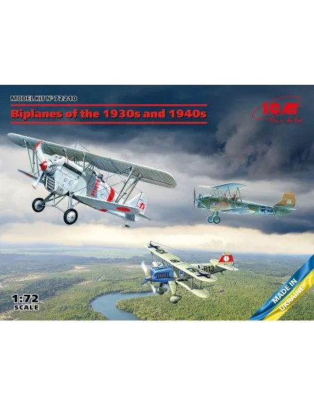 Biplanes of the 1930s and 1940s (??-51A-1, Ki-10-II, U-2/Po-2VS), 1...