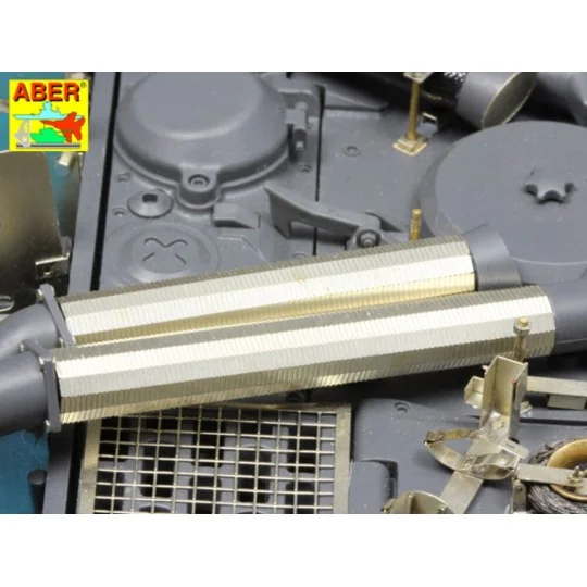 Feifel air cleaners tubes for Tiger I, 1/16 - Aber Models 16031 Feifel air cleaners tubes for Tiger I, 1/16 - Aber Models 16031