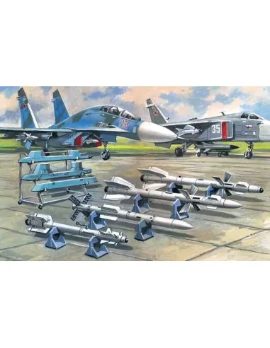 Soviet Air-to-Air Aircraft Armament (R-27ER, R-27ET, R-73, R-77 mis...