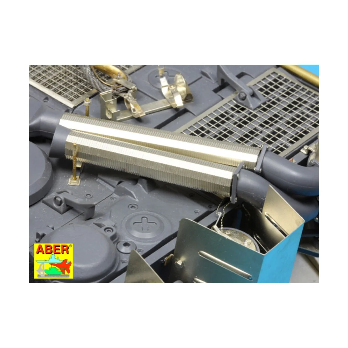 Feifel air cleaners tubes for Tiger I - Aber Models 16031